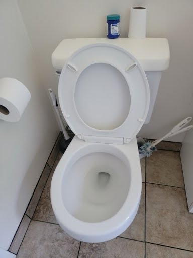 Bathroom Detail after cleaning